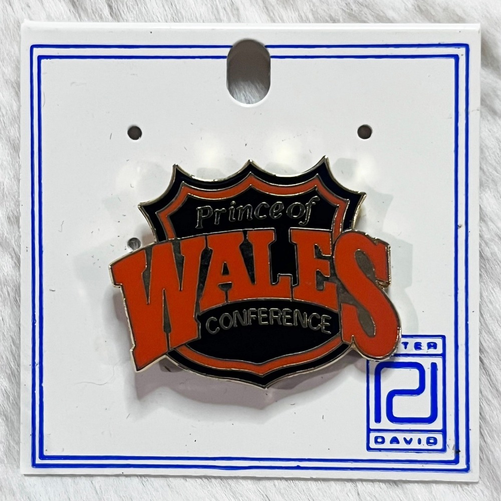 🔮 5/$25 Vintage NHL Prince of Wales Conference Pin